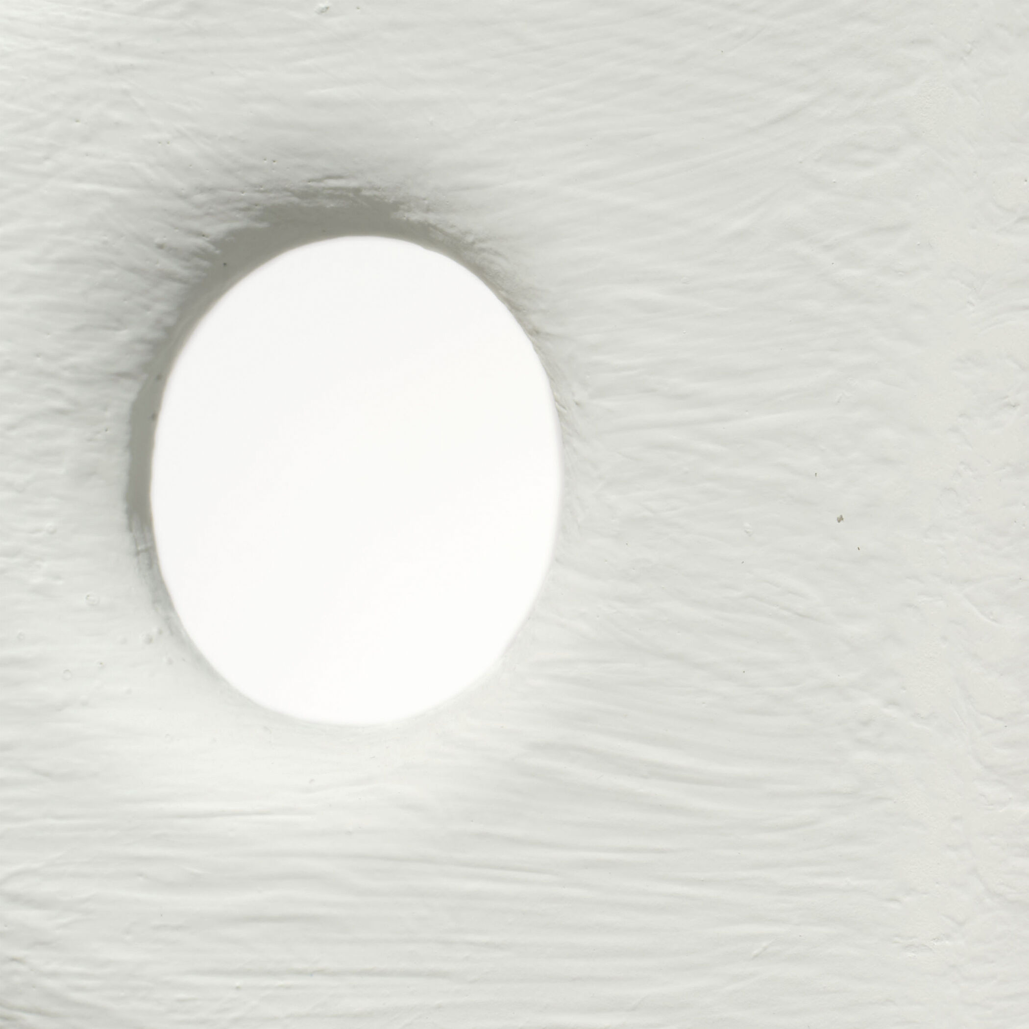 Vertebrae 31 inch 60 watt White Plaster Table Lamp Portable Light, Inline