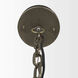 Dawson 13 inch Silver Toned Pendant Light Ceiling Light