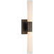 Visual Comfort Signature Collection AERIN Brenta LED 3.5 inch Bronze Single Sconce Wall Light ARN2473BZ-CG - Open Box