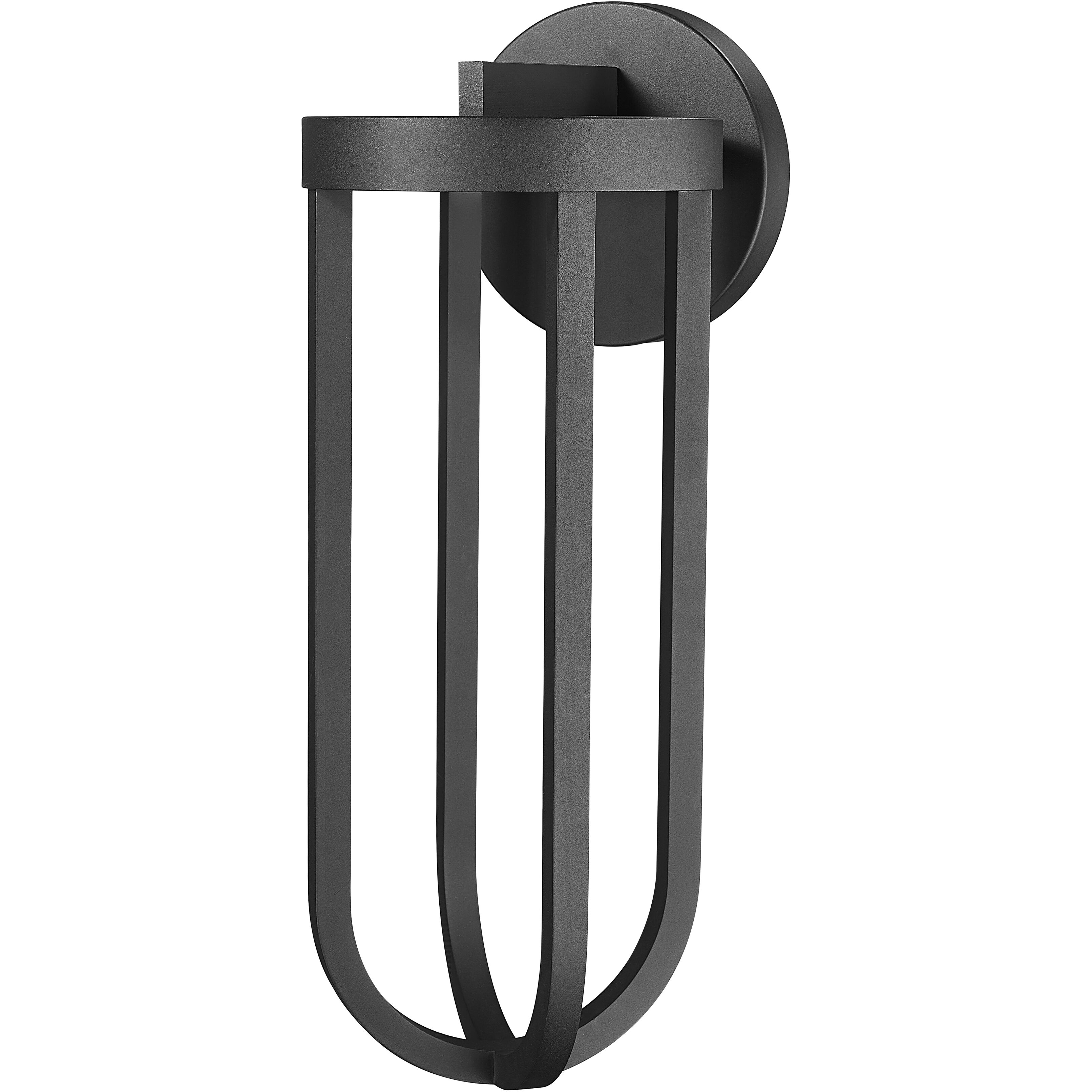 Leland LED 24 inch Sand Black Outdoor Wall Light
