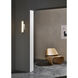 io LED 5.28 inch Polished Chrome Bathroom Wall Light