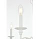 Rohan 6 Light 36 inch White Chandelier Ceiling Light