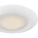 Ace 7.25 inch White Flush Mount Ceiling Light