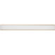 Panna LED 30 inch Satin Brass Vanity Light Wall Light