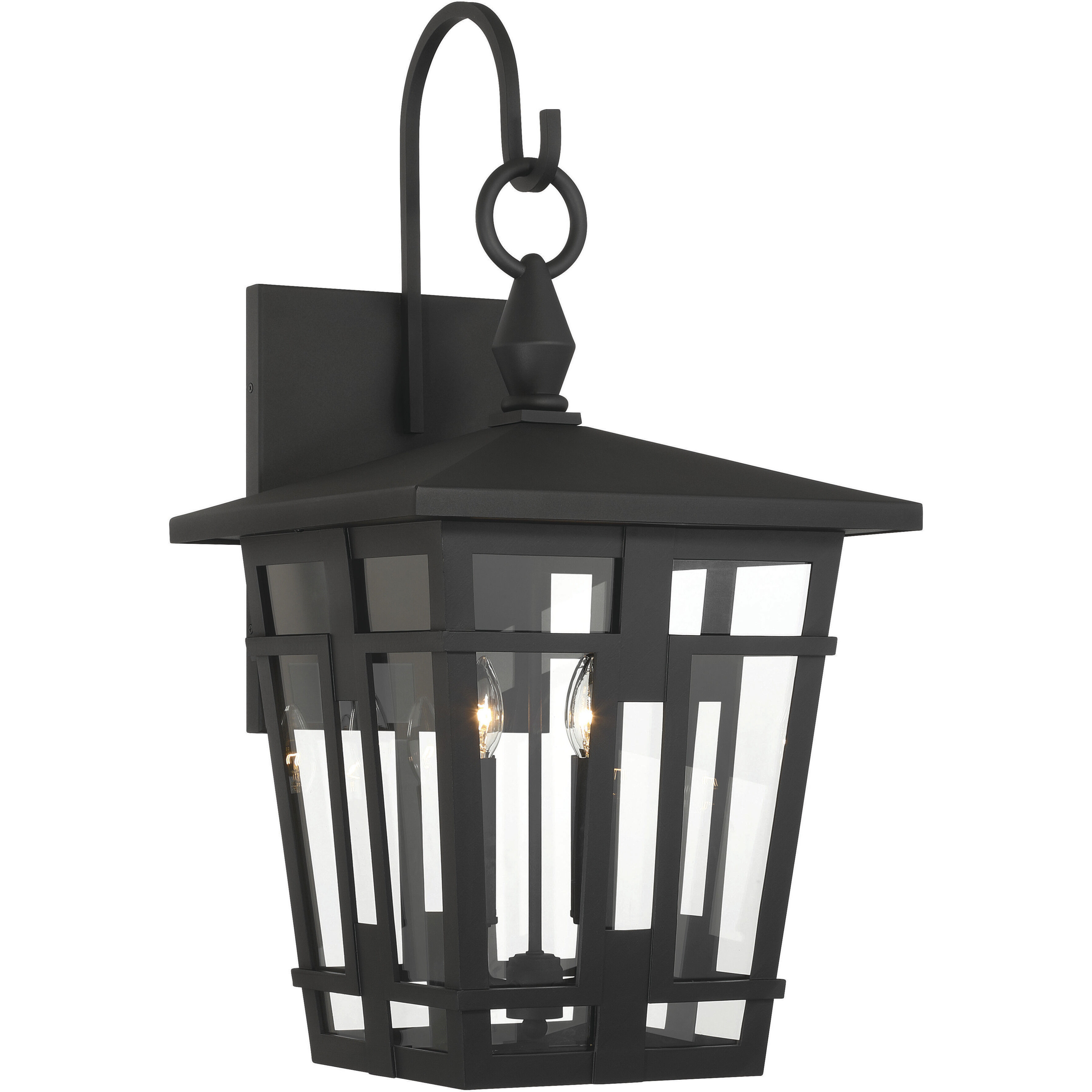 Fieldstone 4 Light 32 inch Sand Coal Outdoor Wall Sconce
