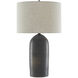 Munby 30.25 inch 150 watt Rust Table Lamp Portable Light