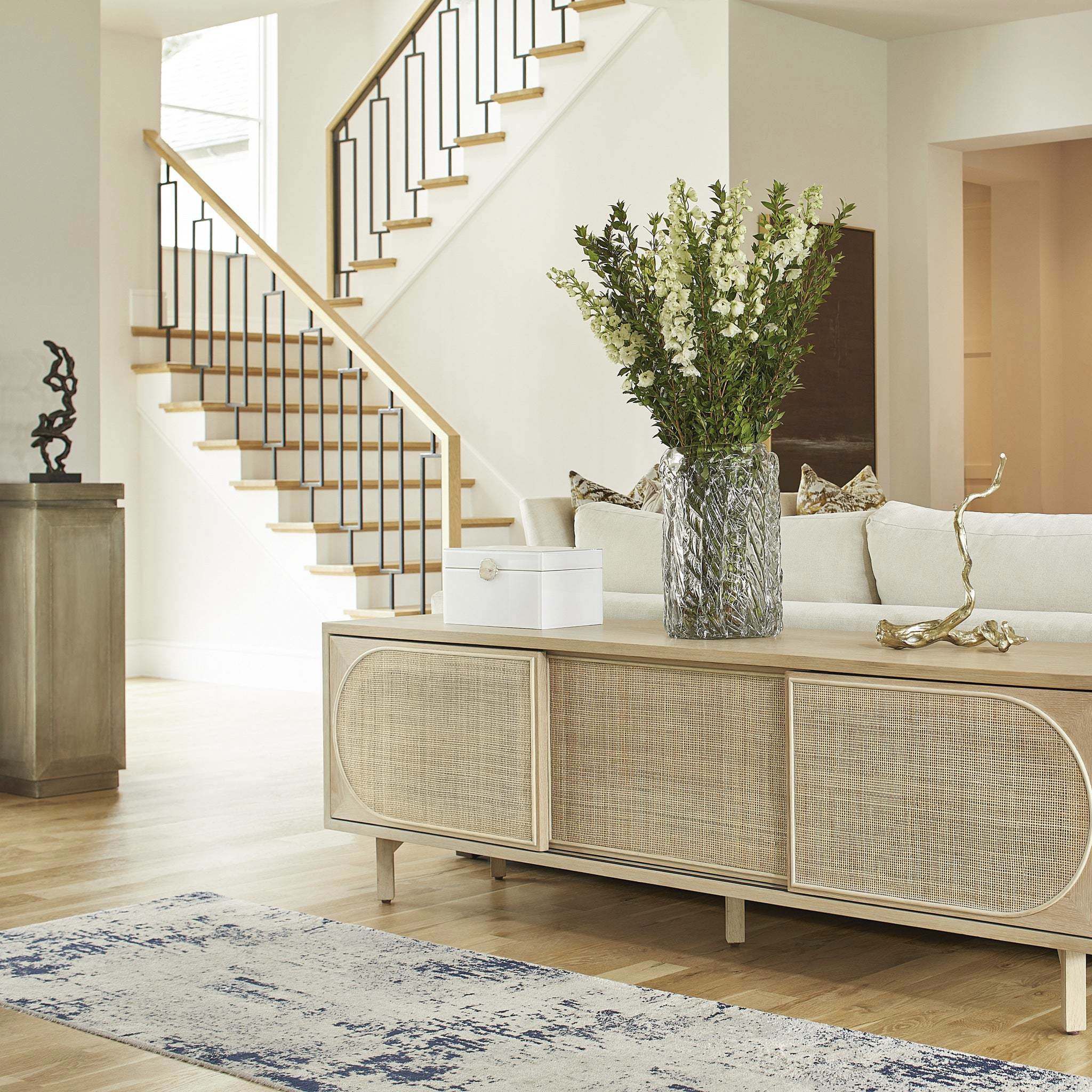 Anatolia 42 X 12 inch Antique White Pedestal, Large