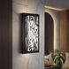 Beyond Drizzle LED 4 inch Black ADA Wall Sconce Wall Light