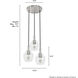 Maple Park 19.75 inch Round Cluster Pendant Ceiling Light