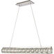 Valetta LED 37 inch Chrome Chandelier Ceiling Light