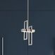 Frame LED 6 inch Brushed Nickel Pendant Ceiling Light