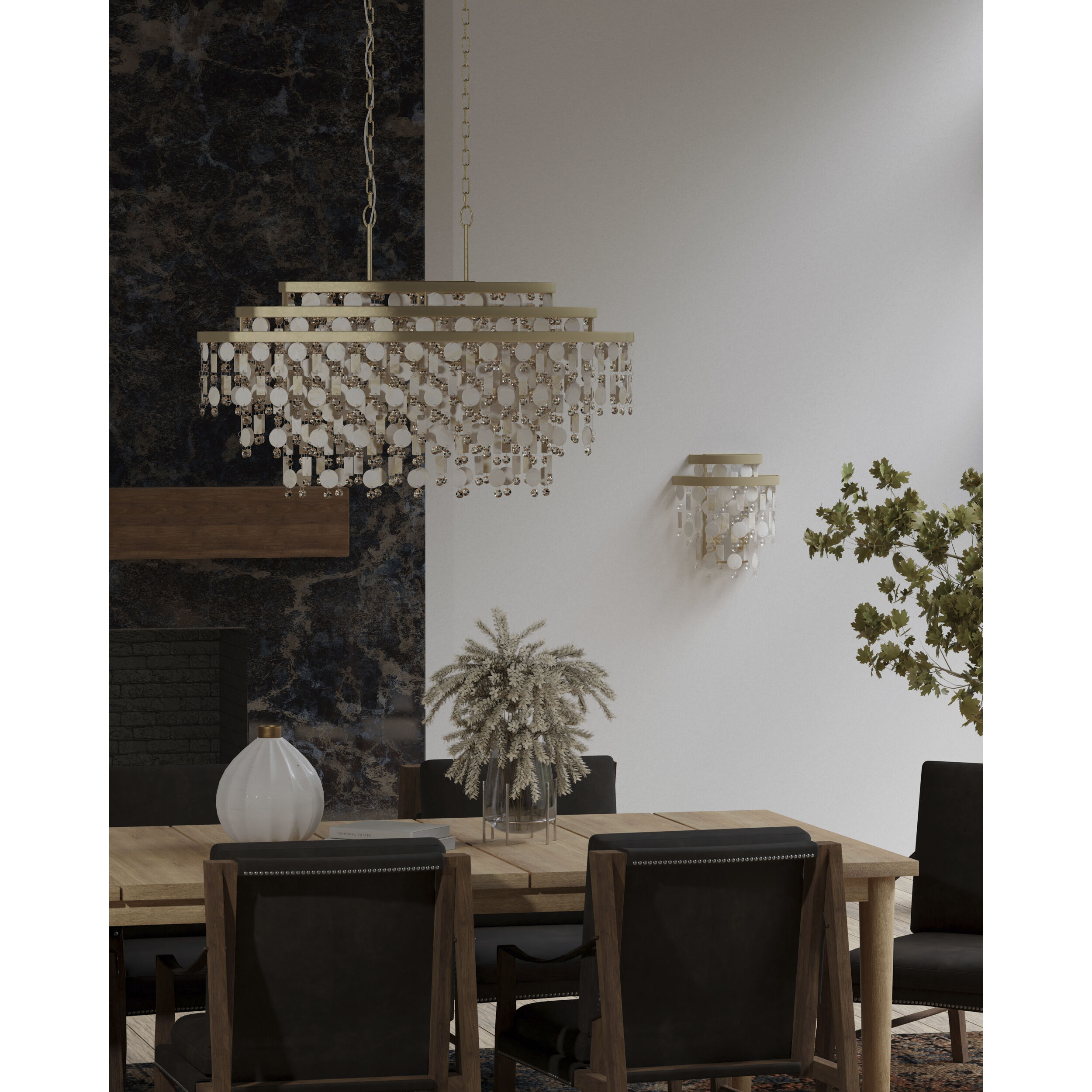 Kalani 2 Light 12 inch French Gold Wall Sconce Wall Light, Smithsonian Collaboration