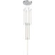 Motif LED 12.75 inch Chrome Multi-Pendant Ceiling Light