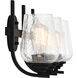 Shyloh 3 Light 2 inch Coal Bath Light Wall Light