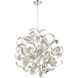 Ribbons 12 Light 23 inch Crystal Chrome Foyer Piece Ceiling Light