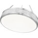 Quinn Pendant Ceiling Light in Satin Nickel