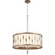 Cordon 6 Light 24.25 inch Persian Gray Pendant Ceiling Light