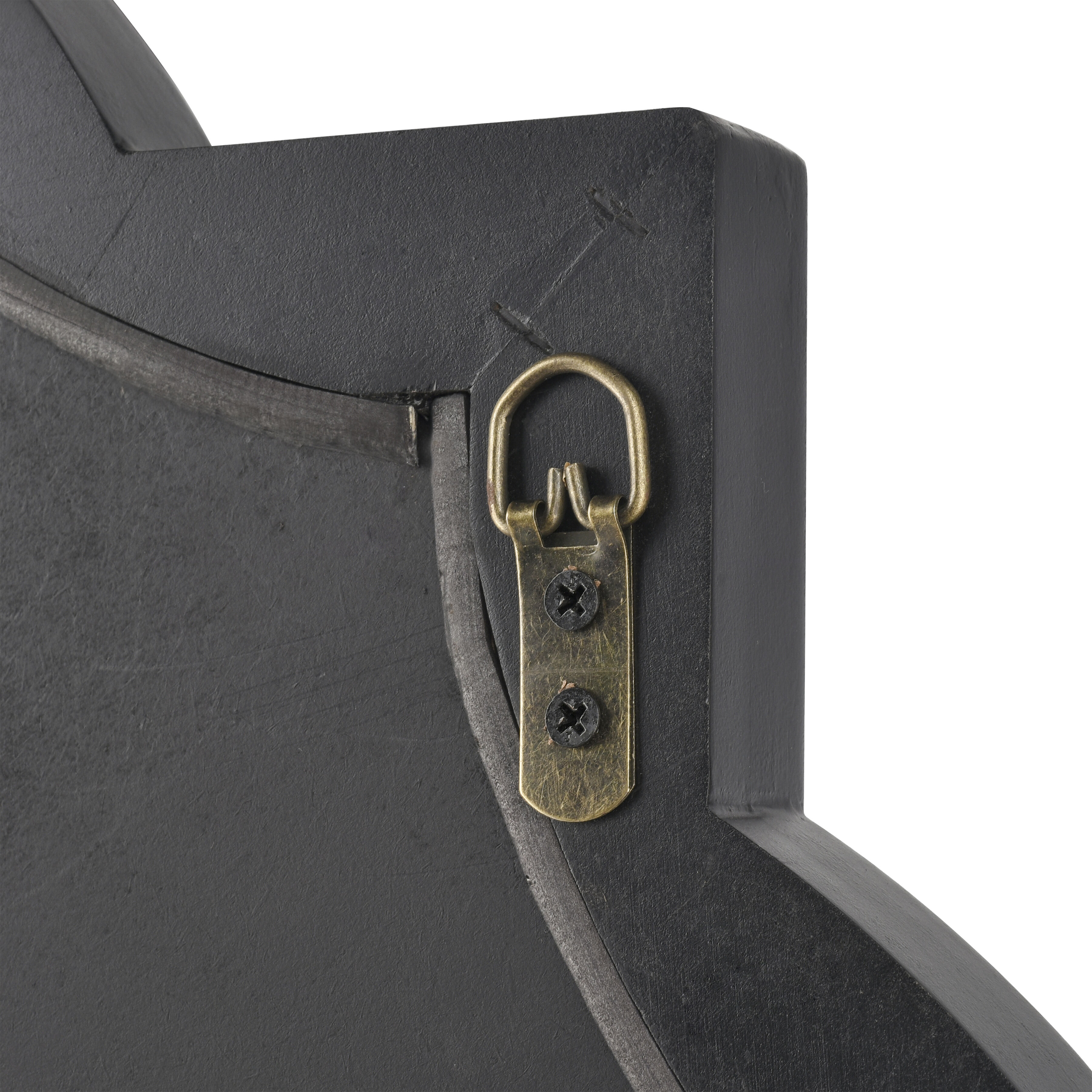 Ogee 27 X 27 inch Black with Mirror Wall Mirror