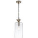 Trellis 1 Light 8 inch Cream Pendant Ceiling Light