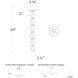 Forever Seduction LED 24 inch Polished Nickel Modular Pendant Ceiling Light, Driver in Canopy