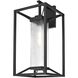 Willington 1 Light 25.5 inch Black Outdoor Wall Sconce