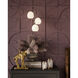 Lazio 3 Light 10.5 inch Silver Multi-Drop Pendant Ceiling Light