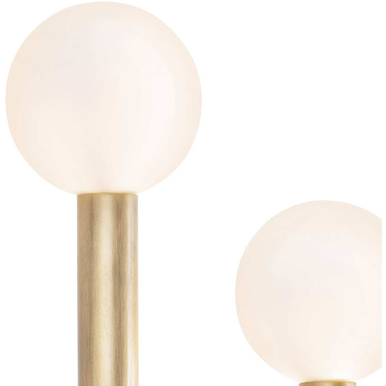 Happy LED 11.25 inch Natural Brass Wall Sconce Wall Light, Right Side