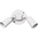 Outdoor Lighting Accessory White 150.00 watt 2 Light Par Holder