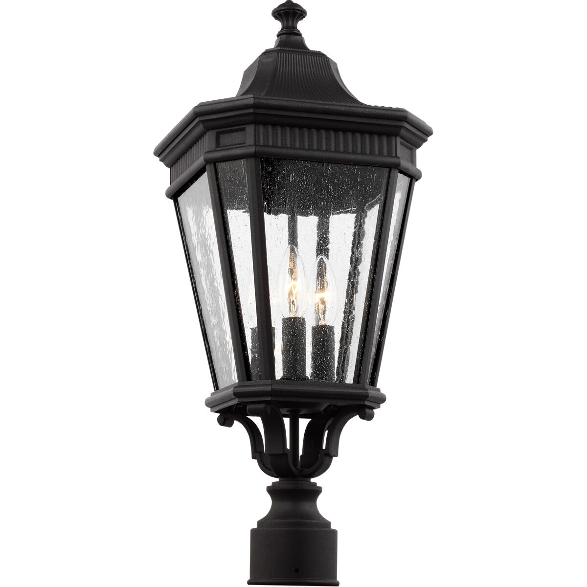 Cotswold Lane 3 Light 9.50 inch Post Light & Accessory