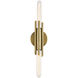 Torres Wall/Vanity Light Wall Light in Vintage Brass