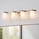 Bedminster 4 Light 30.5 inch Brushed Nickel Vanity Light Wall Light