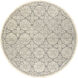 Granada 96 X 96 inch Gray/Light Beige/Charcoal Handmade Rug in 8 Ft Round, Round
