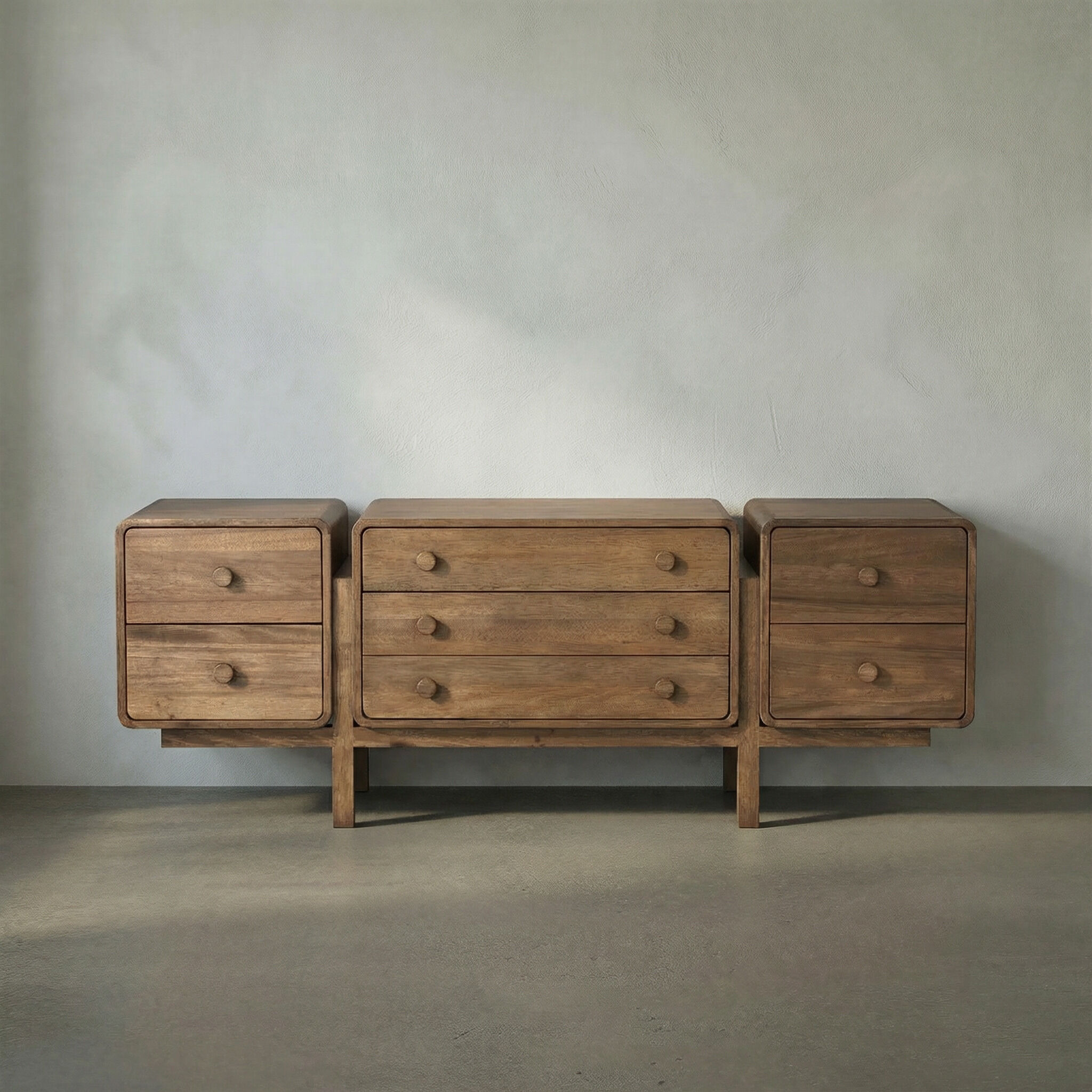 Minsk 80 X 22 inch Dark Walnut Sideboard