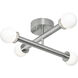 Lane LED 20 inch Satin Nickel Flush Mount Ceiling Light