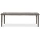 Forsyth 92 X 30.4 inch Weathered Dark Grey Wash Outdoor Dining Table