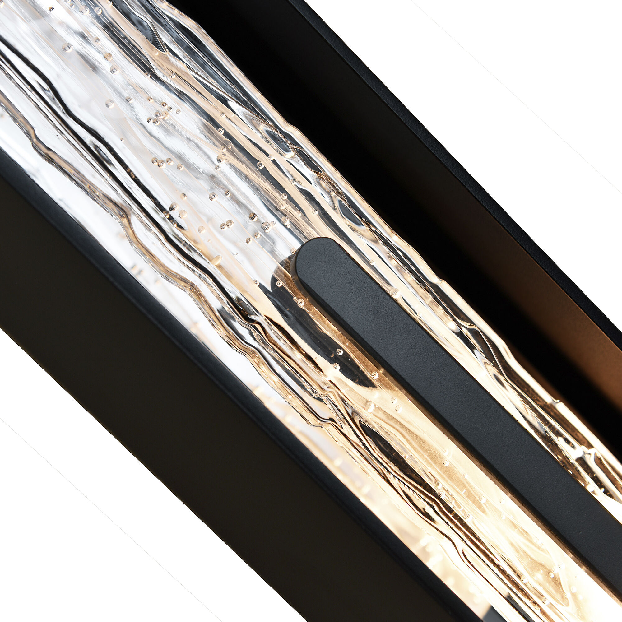 Curva LED 24 inch Sand Black Outdoor Wall Light