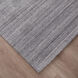 Kirti 130 X 94 inch Light Grey Rug in 8 x 11