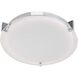Matrix LED 13.8 inch Chrome Flush Mount Ceiling Light