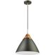 Tote LED 14 inch Black Pendant Ceiling Light