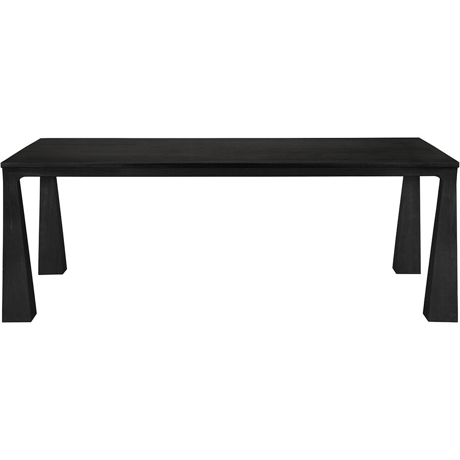 Luther 86 X 41.5 inch Charcoal Black Dining Table