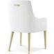 Judith Leiber Couture Martini Dining Chair, Wooden, Upholstered