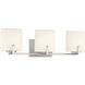 Minka-Lavery Mirelle 3 Light 25 inch Brushed Nickel Vanity Wall Light 12433-84 - Open Box