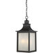 Monte Grande 3 Light 10 inch English Bronze Outdoor Hanging Lantern