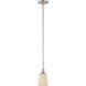 Laguna 1 Light 5.13 inch Brushed Nickel Mini Pendant Ceiling Light