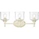 Keating Vanity Wall Light in Antique Ivory