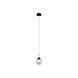 Essence 1 Light 7 inch Satin Dark Gray Pendant Ceiling Light