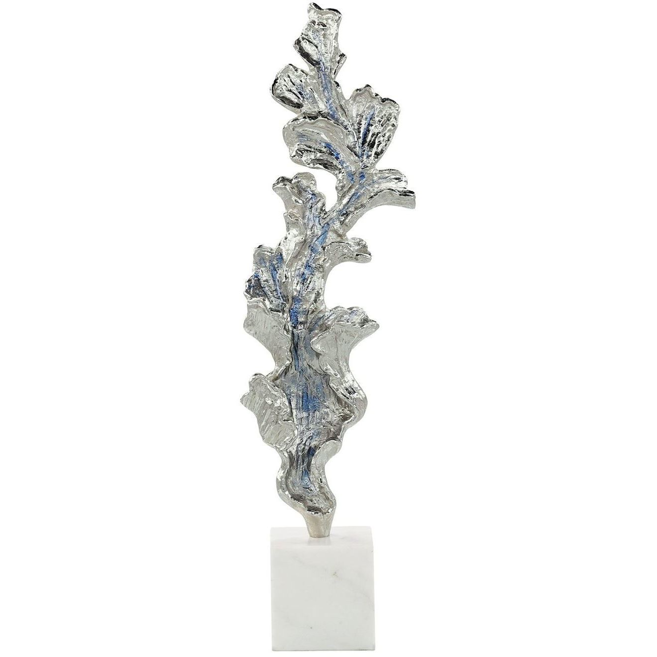 Gleaming Leaf 31.25 X 9.25 inch Sculpture, Large