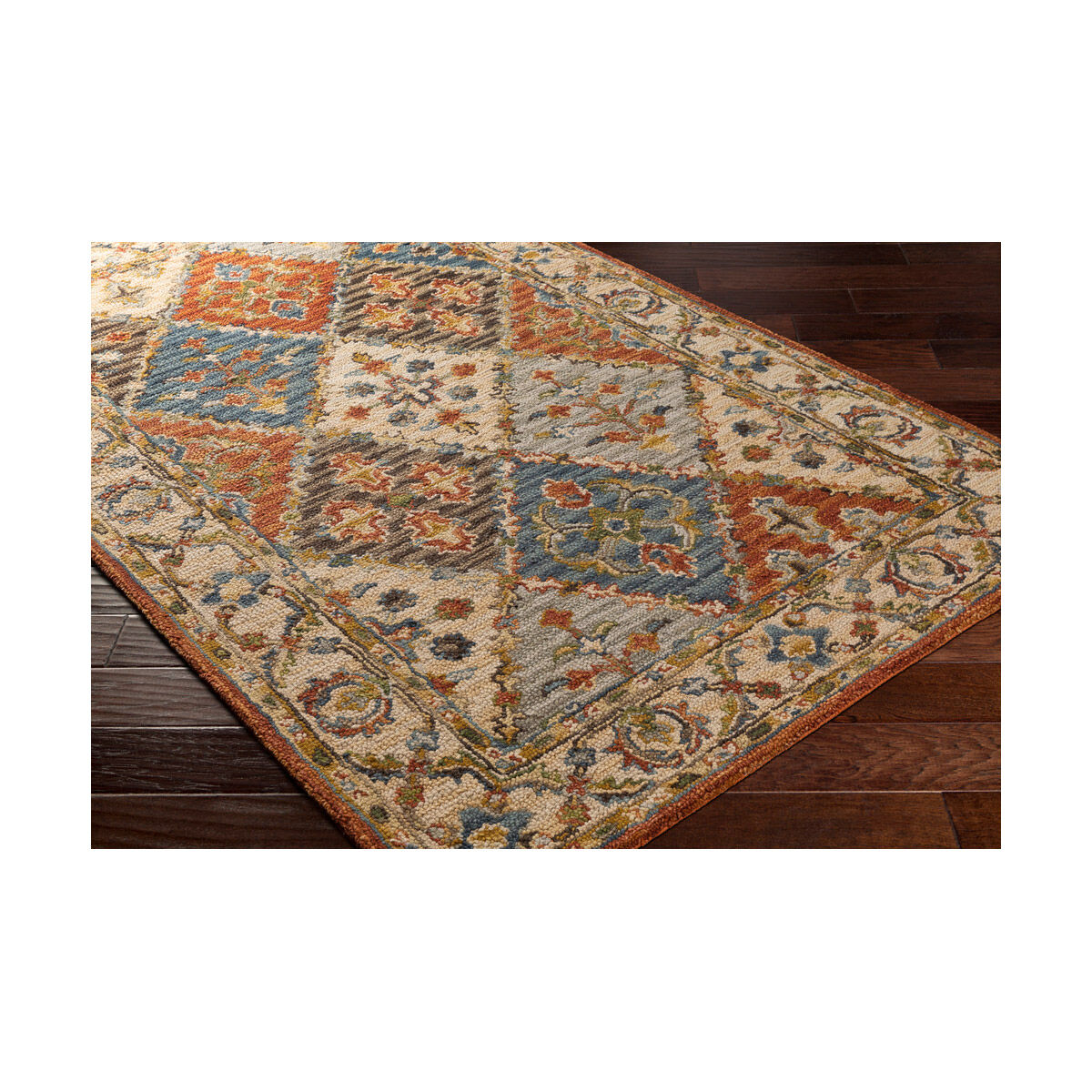 Artemis 72 X 48 inch Clay/Khaki/Bright Blue/Wheat/Tan/Taupe/Black Rugs