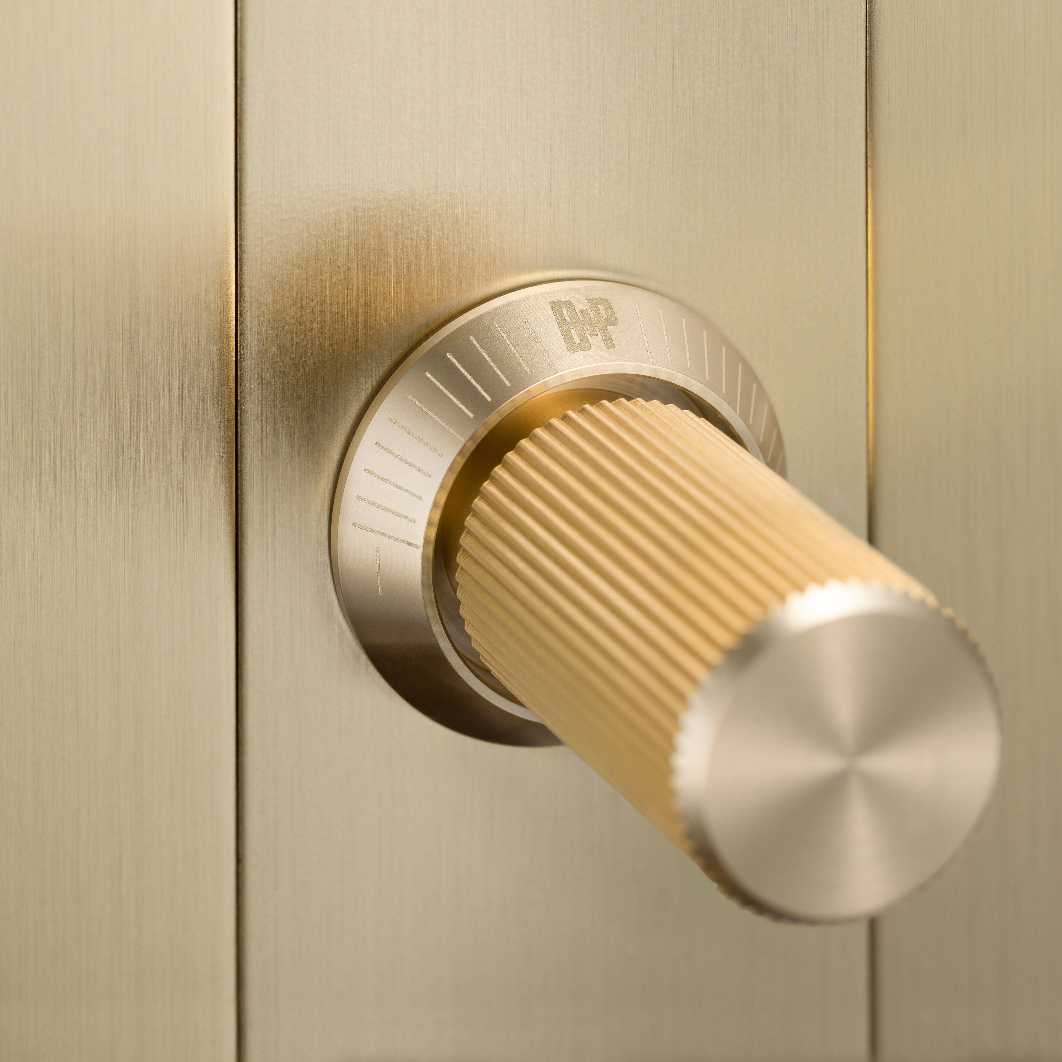 2G 100-120 Brass Dimmer Switch, LED