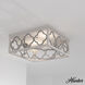 Gablecrest 2 Light 14 inch Distressed White Flush Mount Ceiling Light